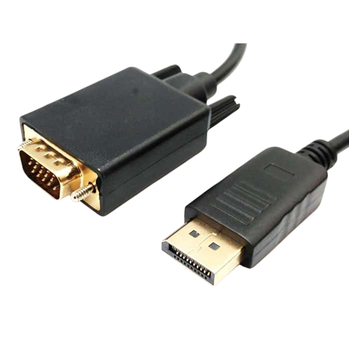 AD-LINK Display Port to VGA Cable Adapter 1.8M