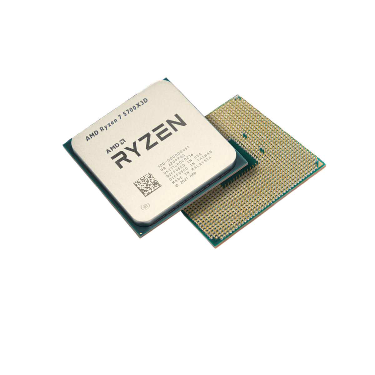 AMD RYZEN 7 5700X3D AM4 CPU W/O COOLER (Tray)