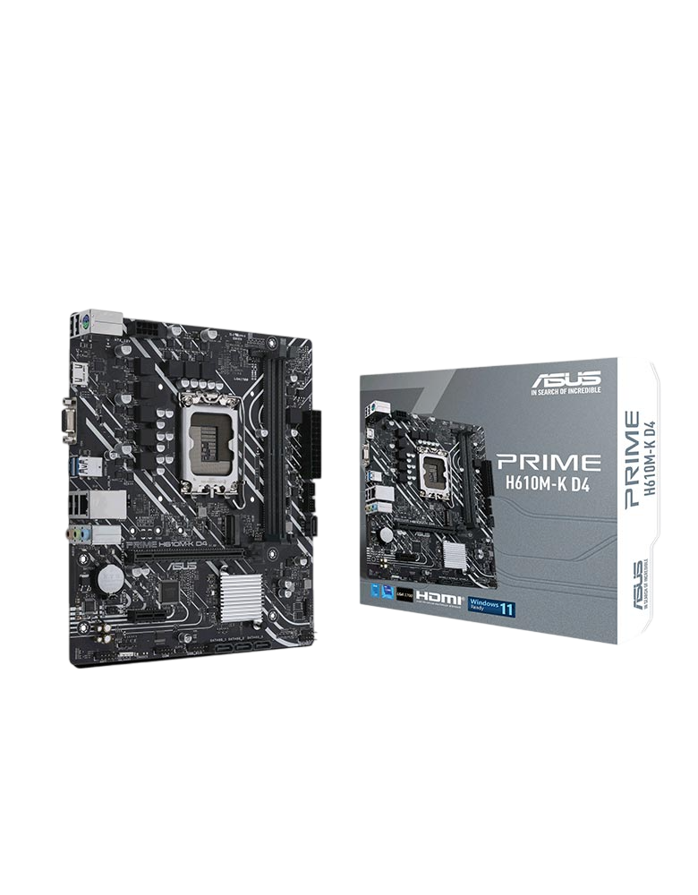 ASUS PRIME H610M-K (LGA1700 socket) DDR4