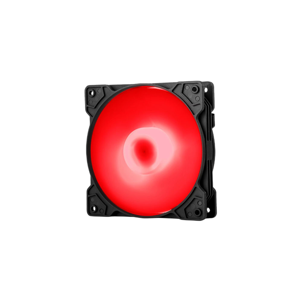 Auxiliary LED Fan 120mm Red M02
