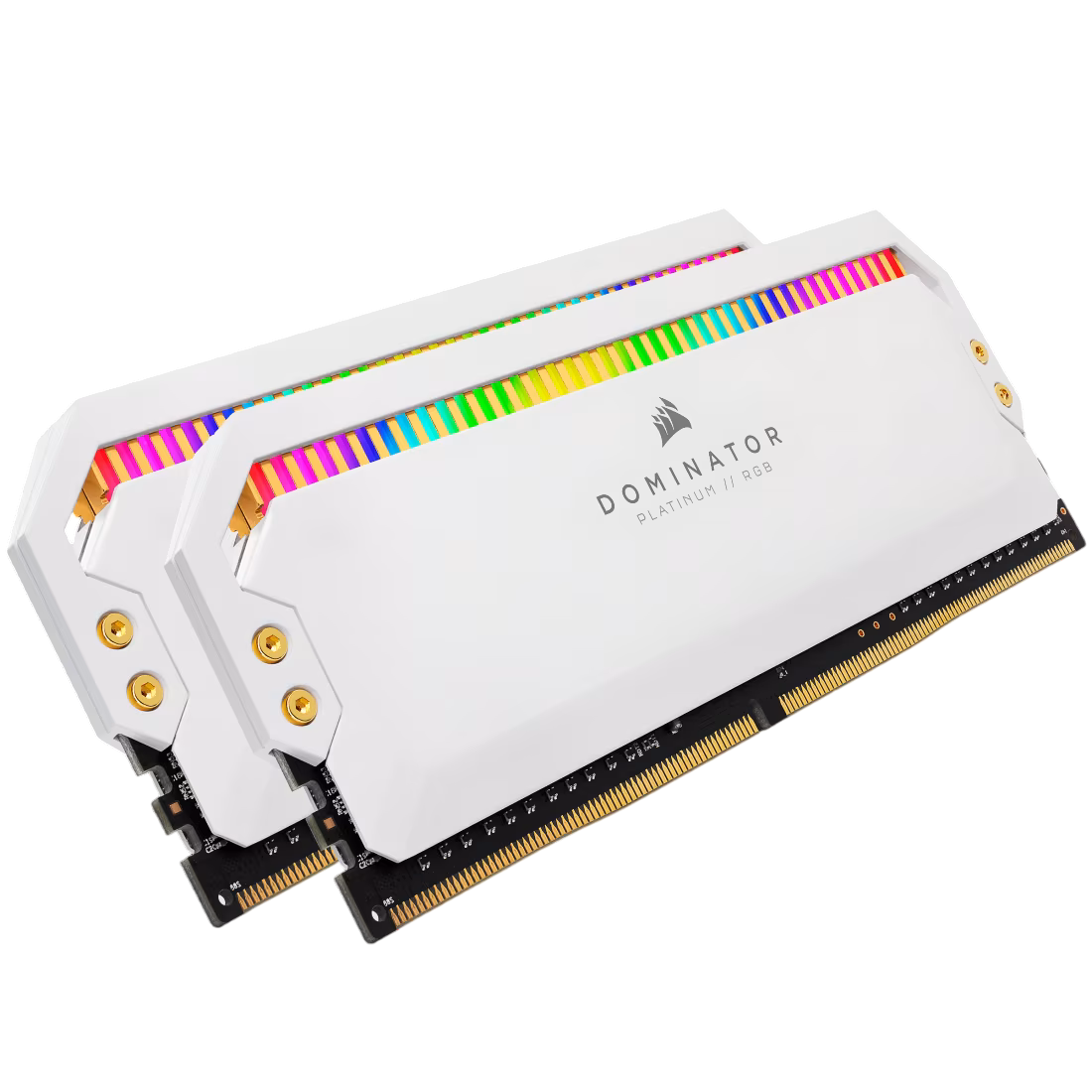 CORSAIR DOMINATOR PLATINUM RGB 32GB (2X16GB) DDR4-3200 C16 Black | White