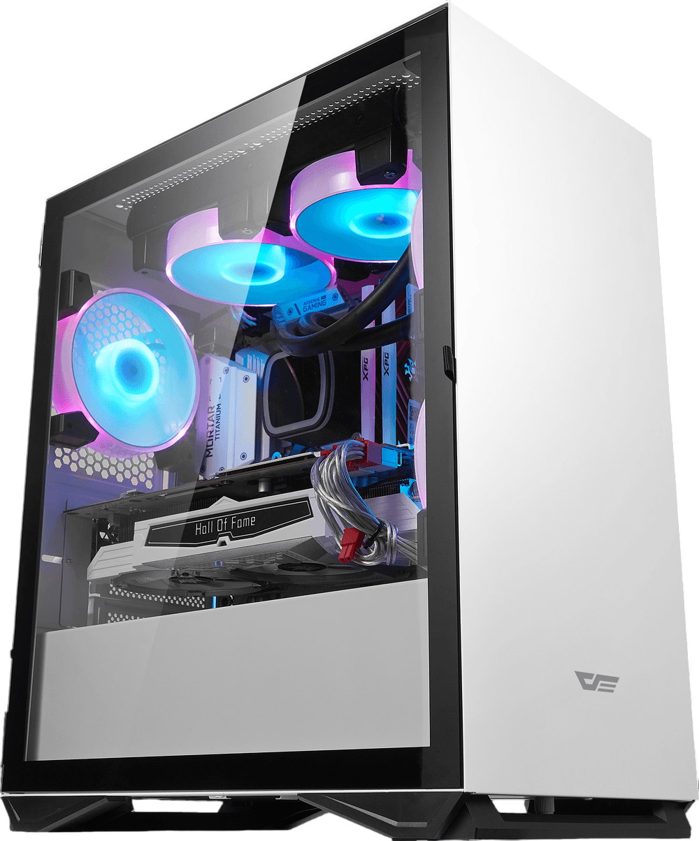 DARKFLASH DLM22 TG Case - white