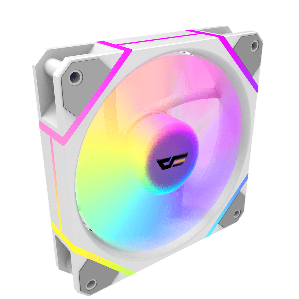 DARKFLASH DM12F ARGB (1x120mm) Single Case Fan white