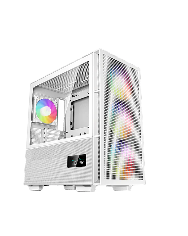DEEPCOOL CH560 Digital Mesh TG Case - White