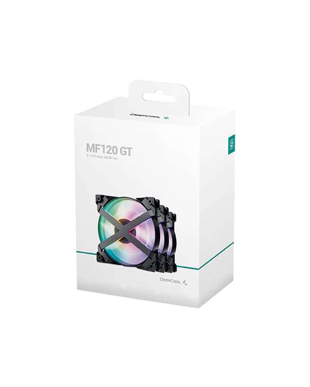 DEEPCOOL MF120GT 3in1 aRGB LED (3x120mm) Case Fans