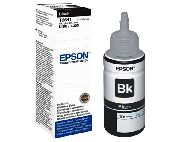EPSON Ink T6641 Black 70ml