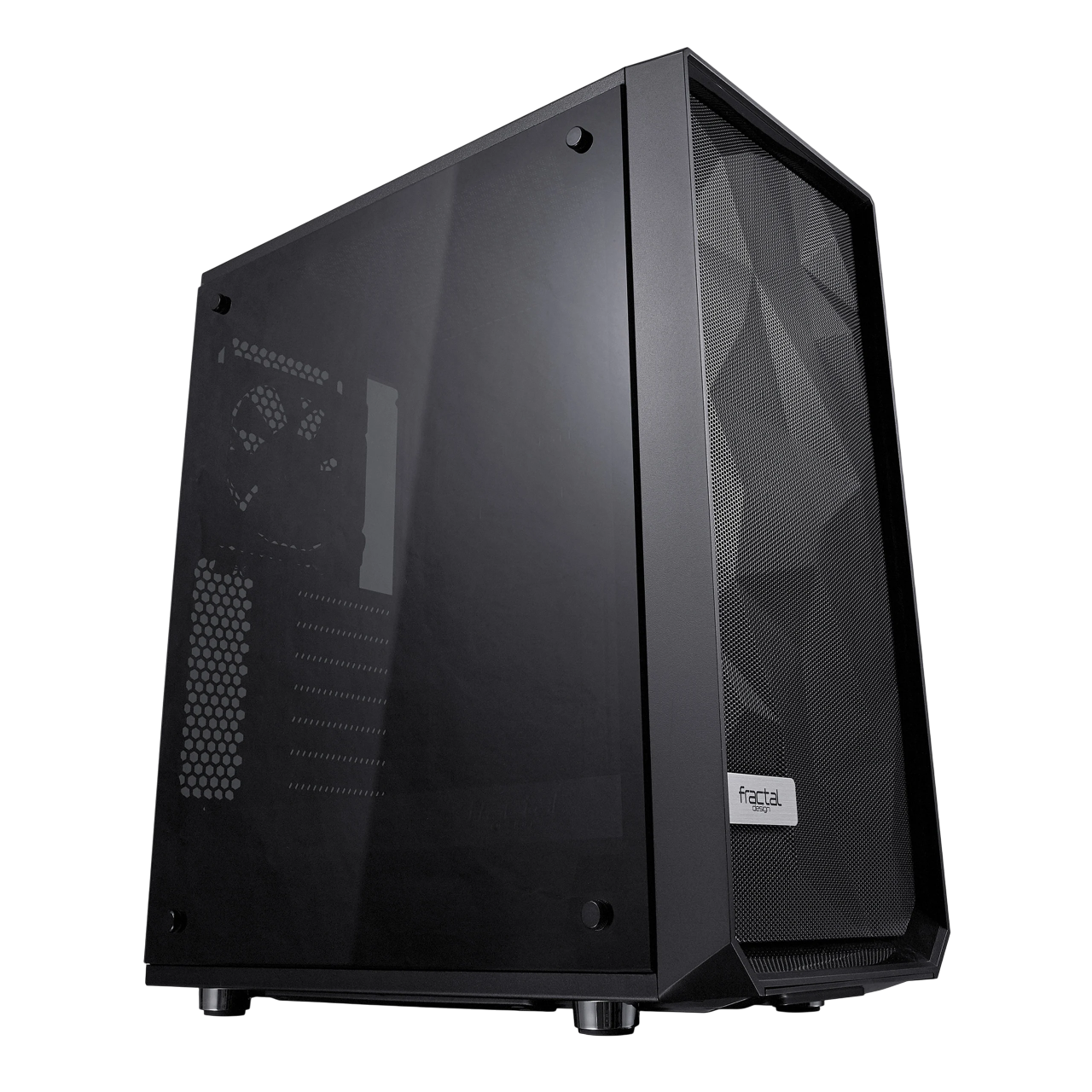 FRACTAL Meshify C Light Tint TG - black