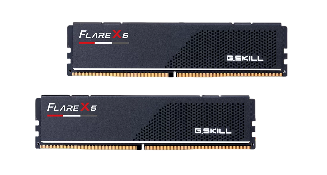 G.SKILL FLARE X5 AMD EXPO 64GB(2x32GB) 6000MHz DDR5 30-40-40-96 1.35V - Black
