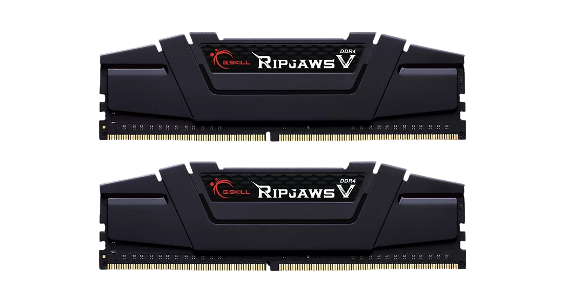 G.SKILL RIPJAWS V 32GB(2x16GB) 3200MHz DDR4 16-18-18-38 1.35V - Black