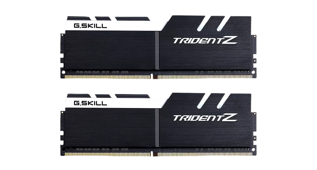 G.SKILL TRIDENT Z 32GB(2x16GB) 3200MHz DDR4 16-18-18-38 1.35V - Black/White