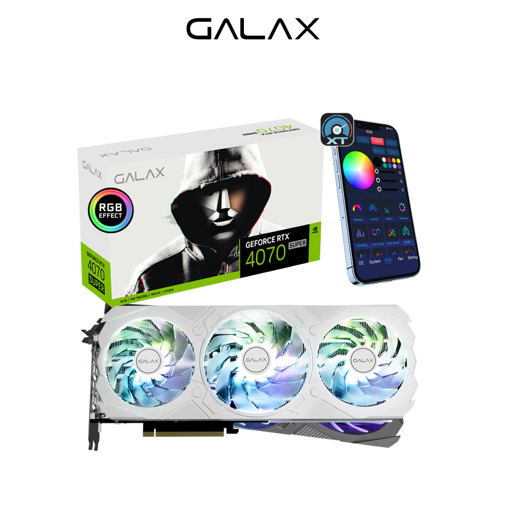 Galax RTX 4070 TI SUPER EX Gamer 1-Click OC 12GB GDDR6X 192Bit Graphics Card