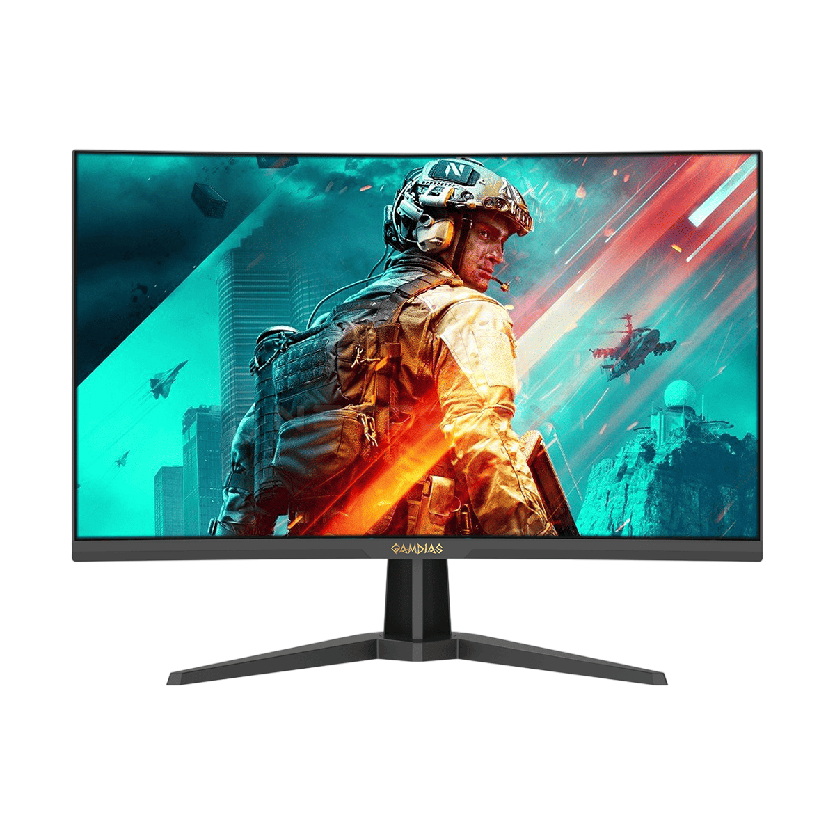 GAMDIAS ATLAS Q32VC VA 165HZ CURVED 2K Resolution 1ms