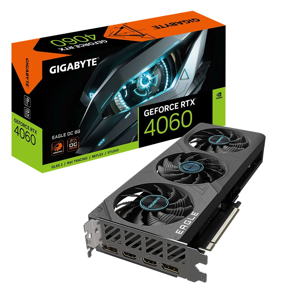 GIGABYTE GeForce RTX 4060 EAGLE OC 8G