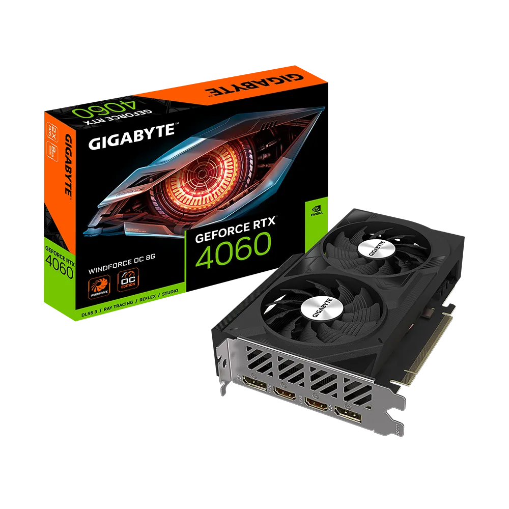 GIGABYTE GeForce RTX 4060 WINDFORCE OC 8G