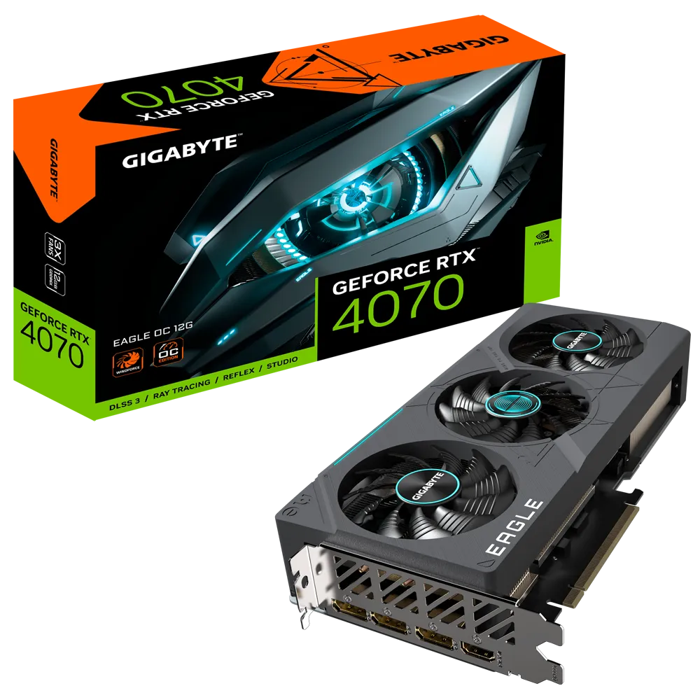 GIGABYTE GeForce RTX 4070 EAGLE OC 12GB