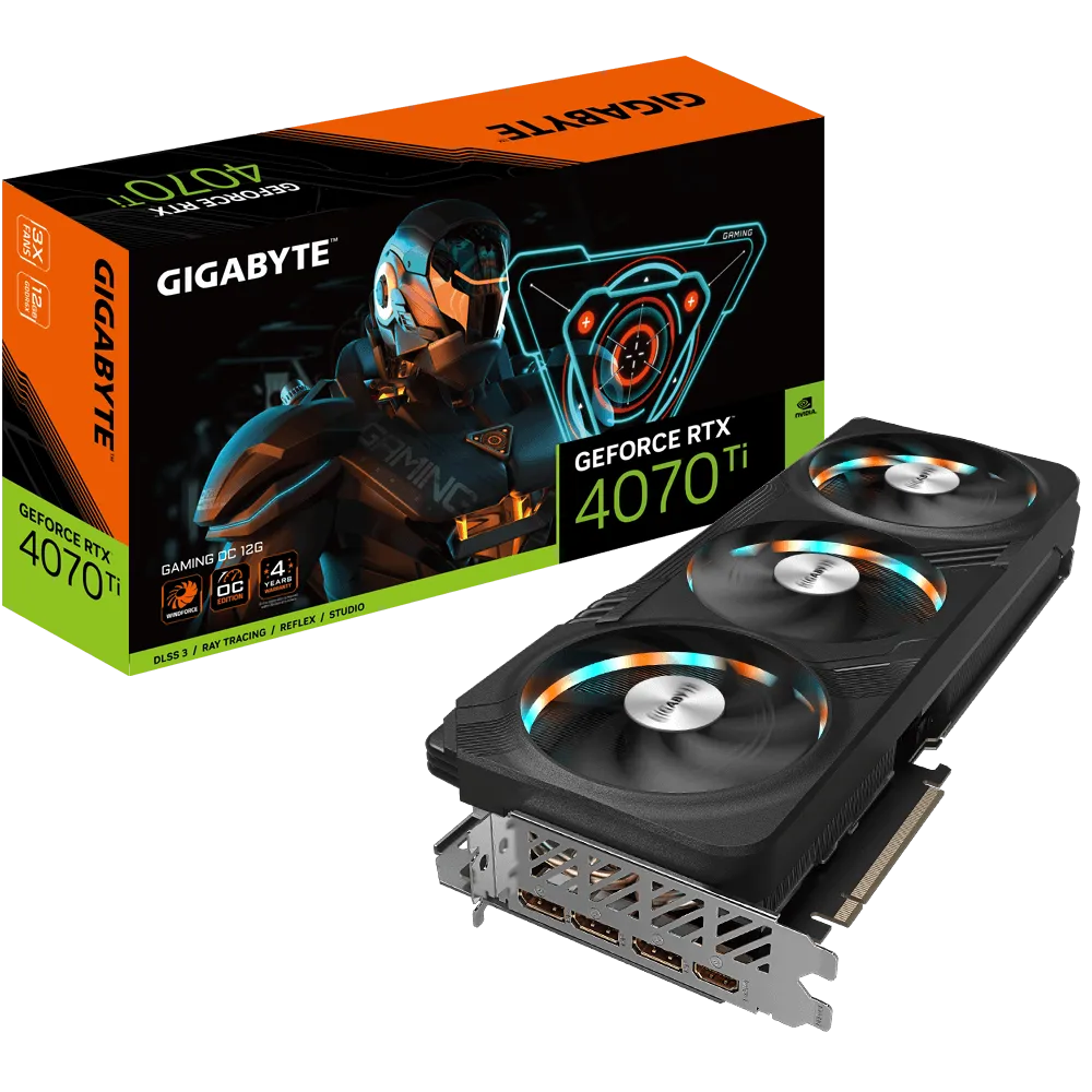 GIGABYTE GeForce RTX 4070 TI GAMING OC 12GB