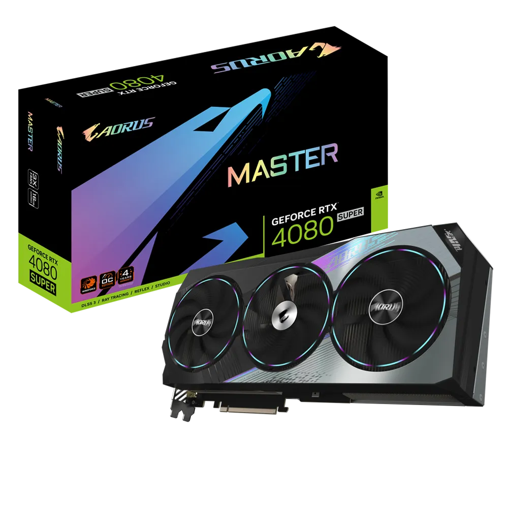 GIGABYTE GeForce RTX 4080 SUPER AORUS MASTER 16GB