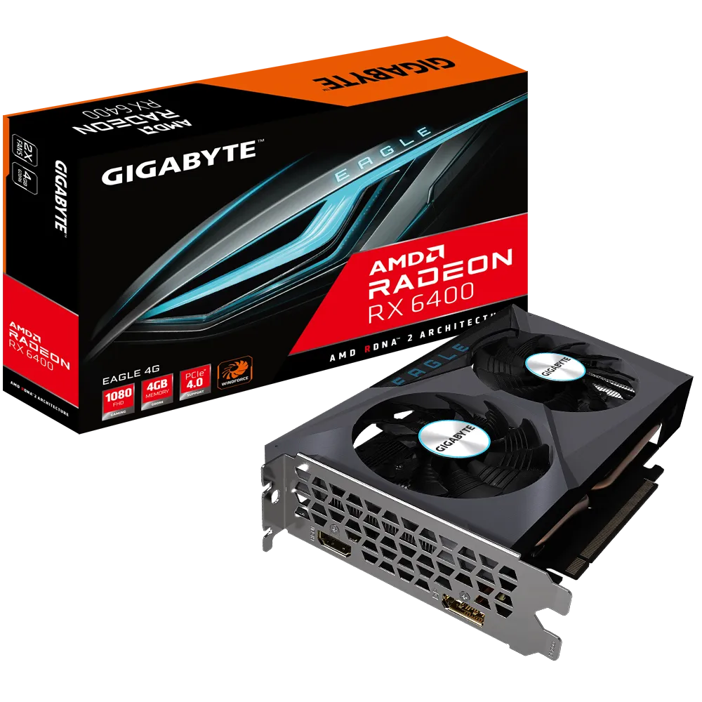 GIGABYTE RADEON RX 6400 EAGLE 4GB GDDR6