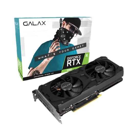 Galax RTX 3060 1-Click OC 8GB GDDR6 128Bit Graphics Card