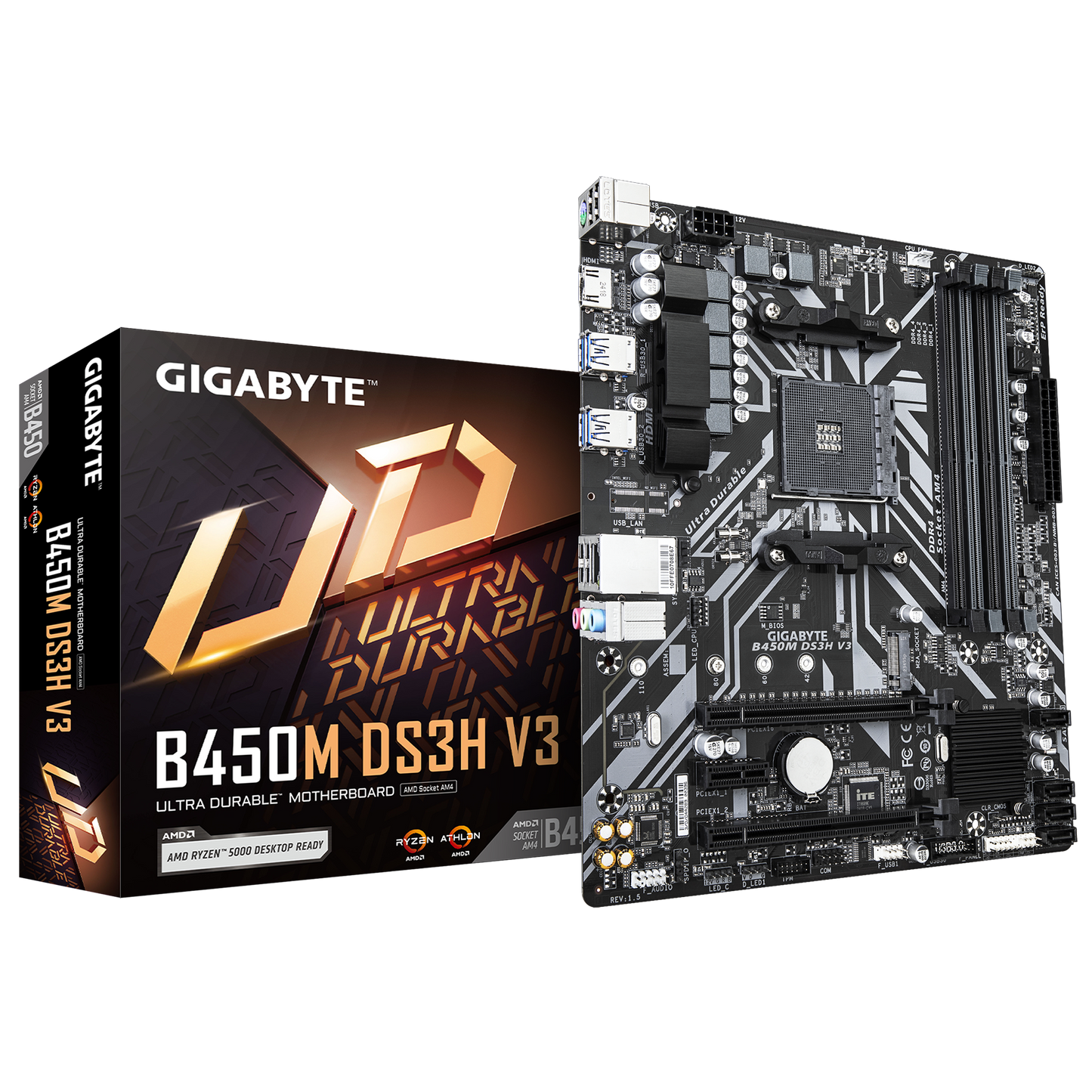 Gigabyte B450M DS3H V3