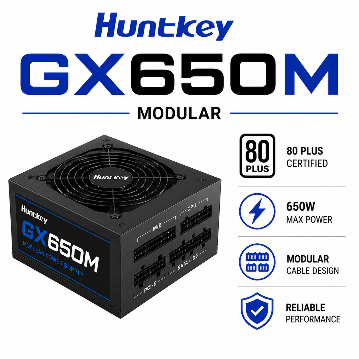 Huntkey GX650M Modular (GX650M)
