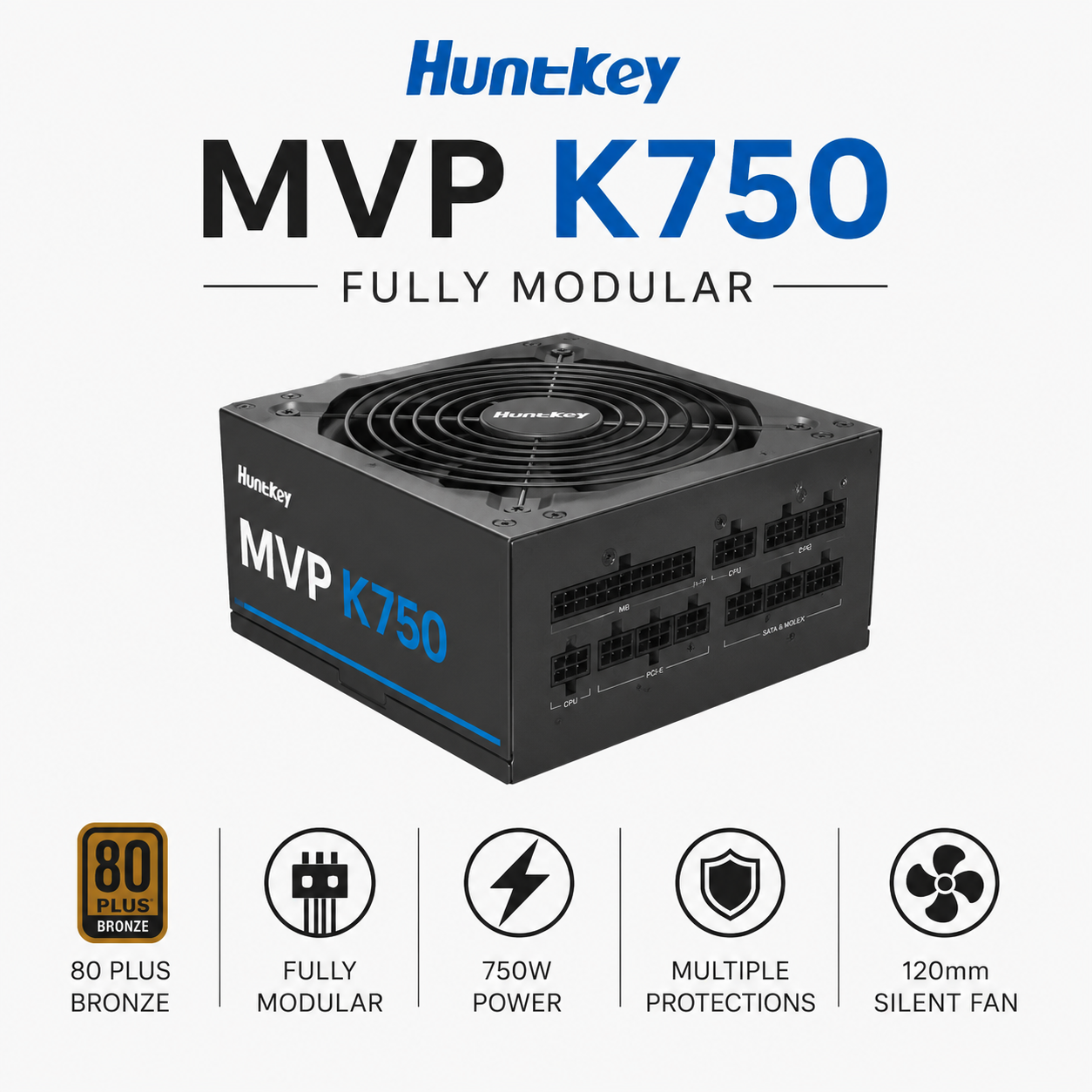 Huntkey MVP K750 Fully Modular (MVP-K750)