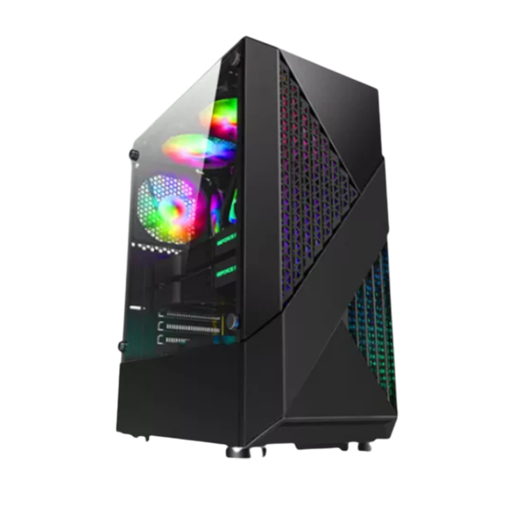 INPLAY Meteor 06 ATX Gaming Case Case - Black