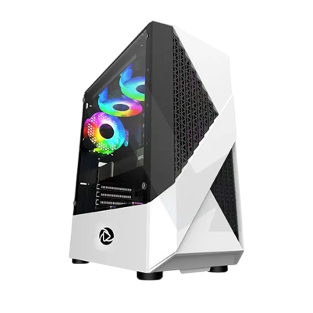 INPLAY Meteor 06 ATX Gaming Case Case - White