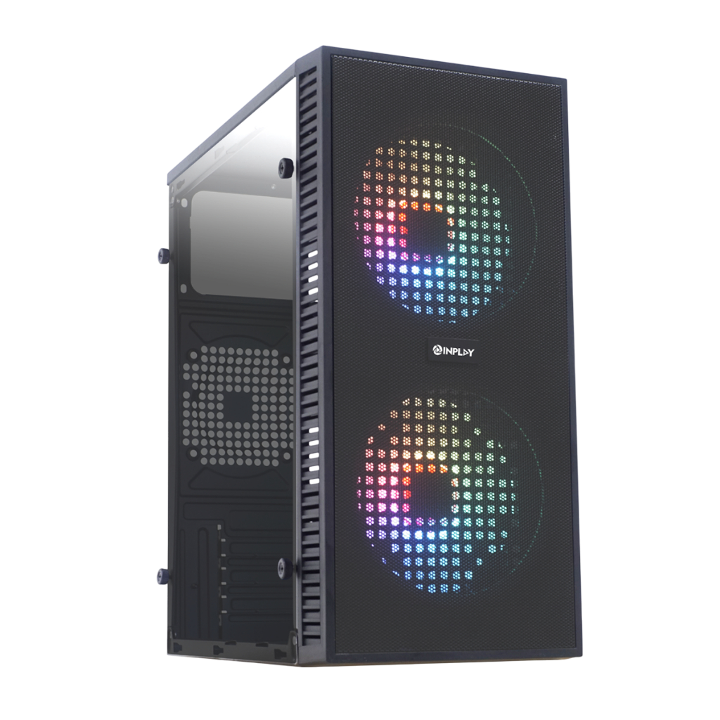 INPLAY Wind 01 Mesh Front Micro ATX Computer Case