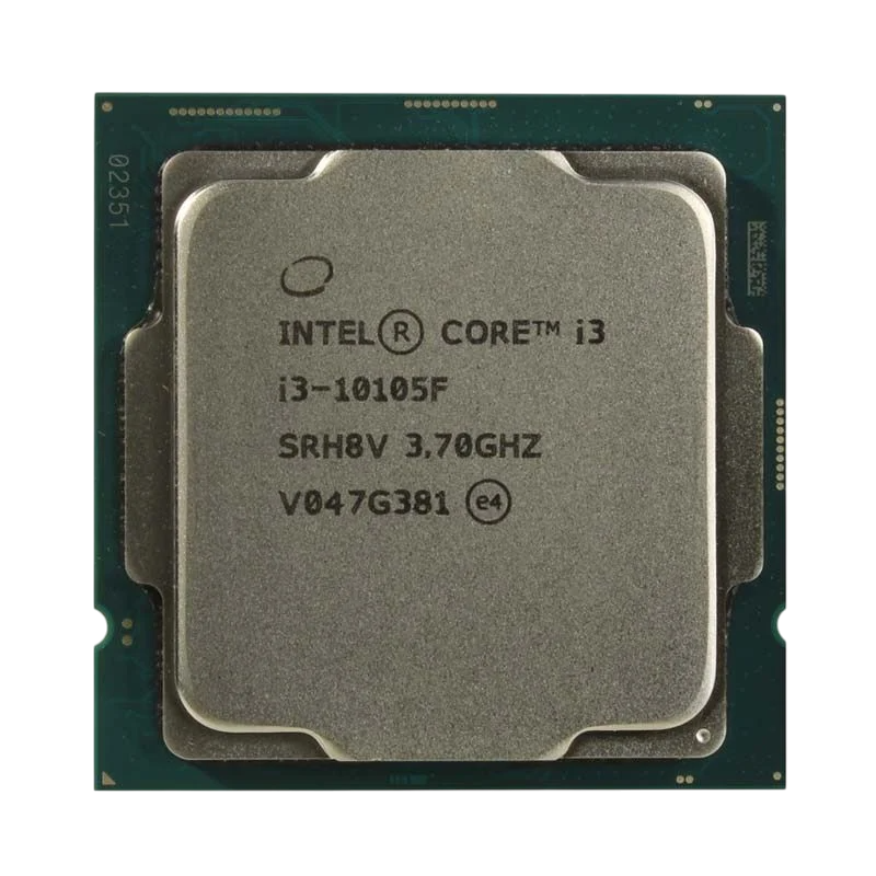 Intel Core i3 10105F Processor 6M Cache, up to 4.40 GHz (Tray)