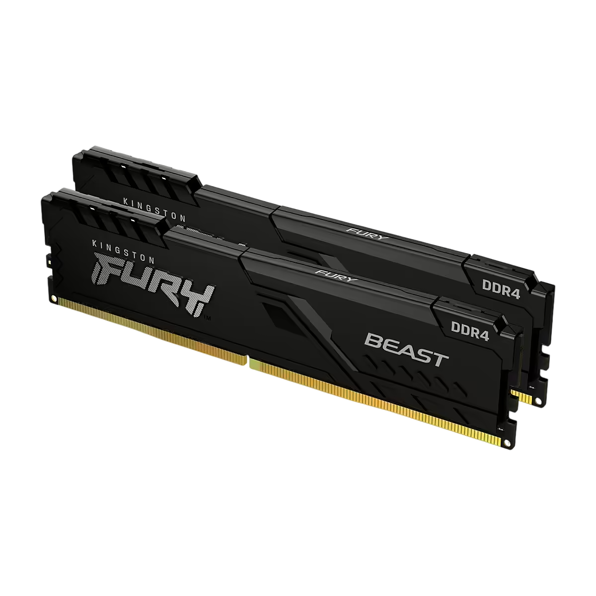 KINGSTON 16GB DUAL 3200MT/s DDR4 CL16 DIMM FURY Beast Black