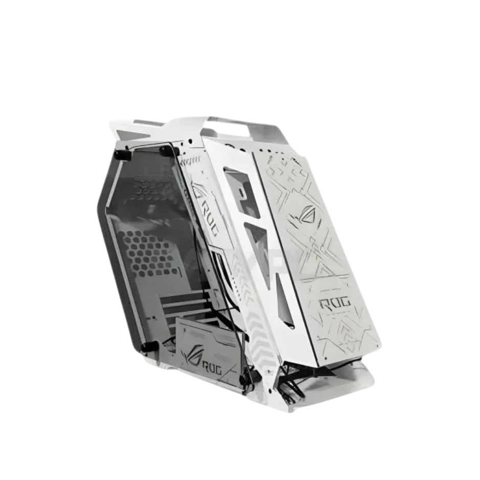 Keytech Cyborg Robot Gaming Case - White