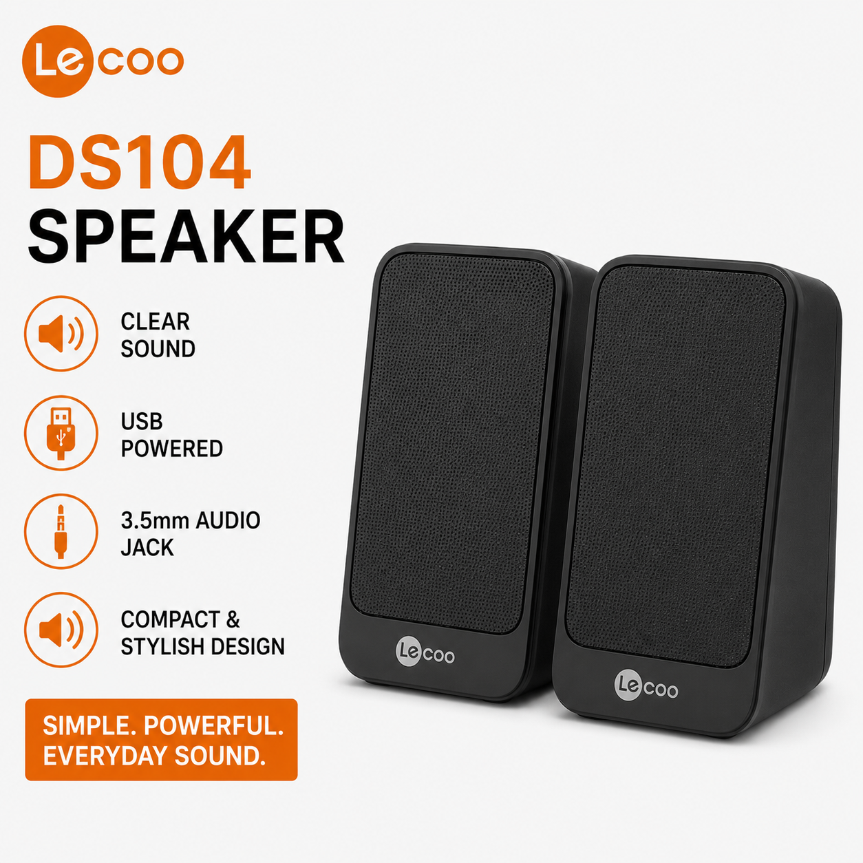 LECOO DS104 Speaker (DS104)