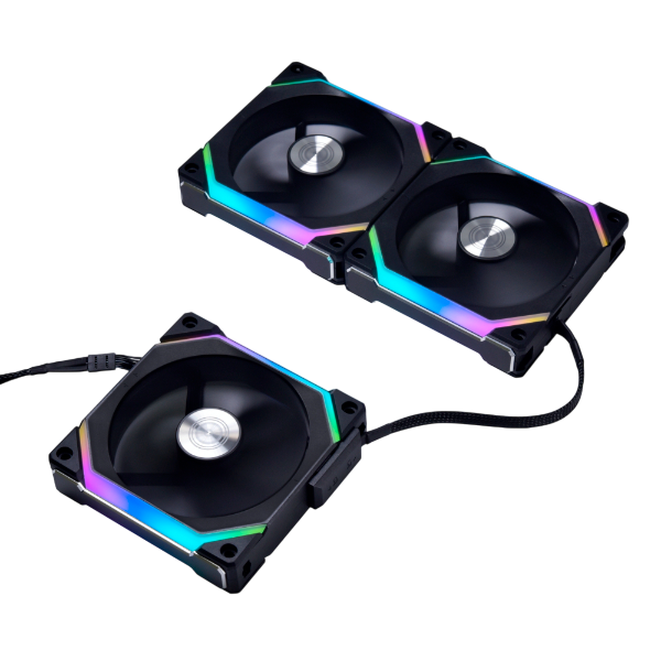 Lian Li Uni Fan SL 120 V2 Triple Pack - Black