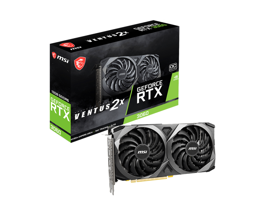 MSI GeForce RTX 3060 VENTUS 2X 12G OC LHR