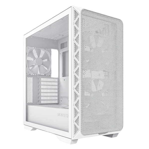 Montech AIR 903 BASE E-ATX With 4 PWM Fans Pc Case White