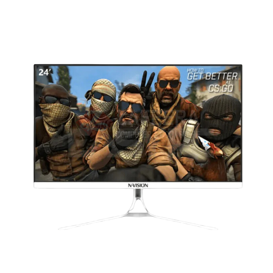 NVISION 23.8" IPS FHD 165Hz Gaming Monitor 1920*1080 EG24SW White