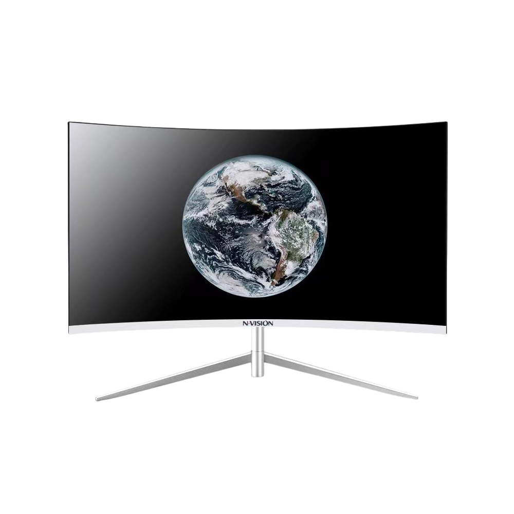 NVISION 27" VA FHD 165Hz Curved Gaming Monitor| IN27FGW White