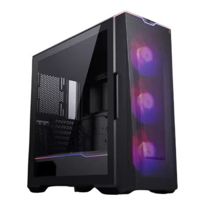 PHANTEKS Eclipse G500A Mid Tower TG Case 4fans Included - Performance Black