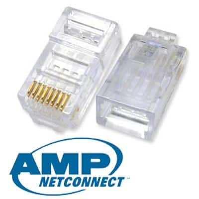 RJ45 Connectors - AMP