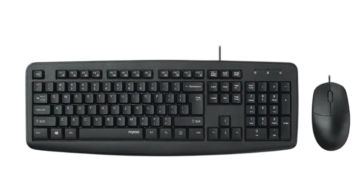 Rapoo NX1600 USB Keyboard and Mouse Combo