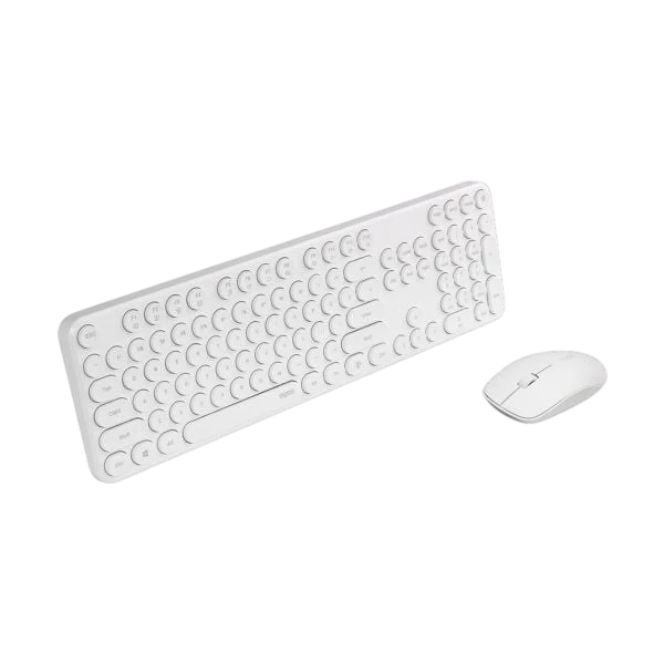 Rapoo X260S Wireless Keyboard and Mouse Combo white