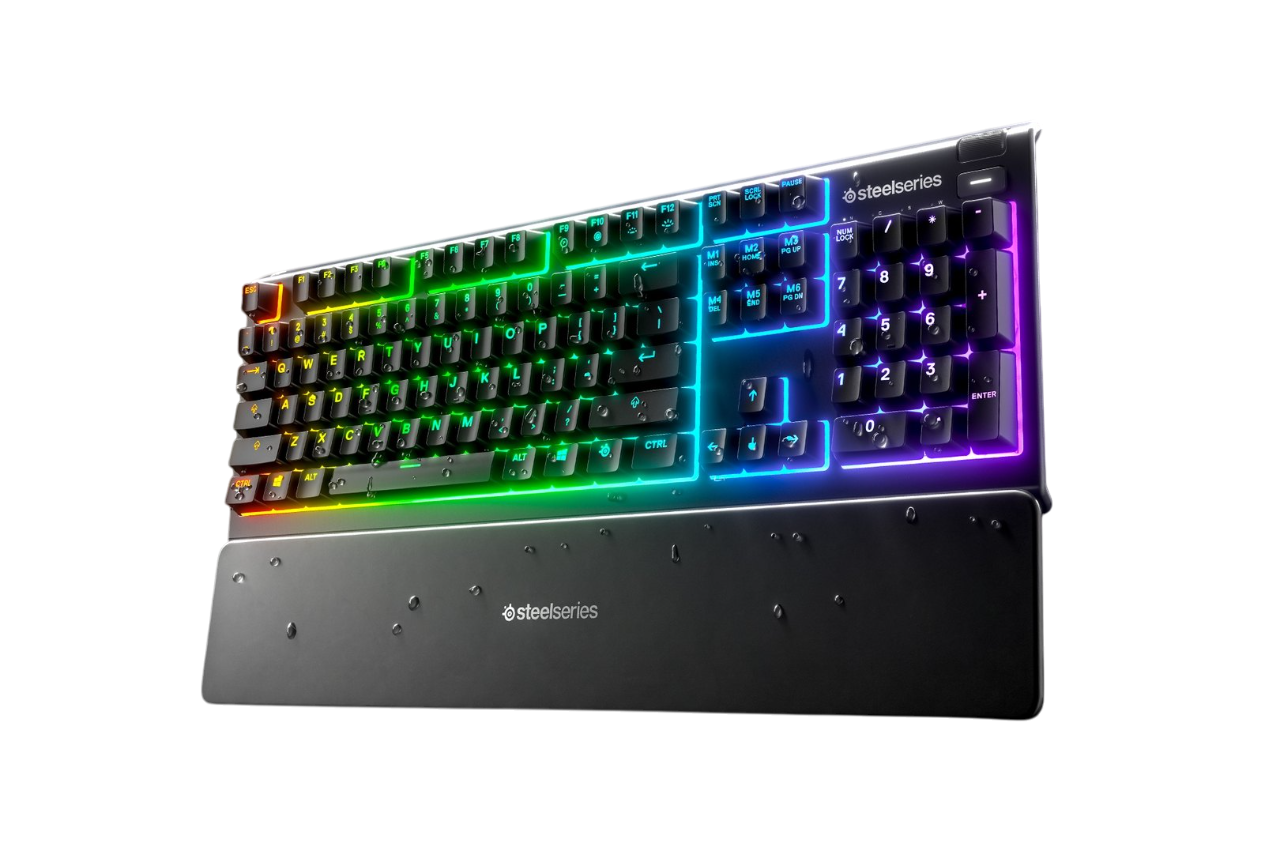 STEELSERIES APEX 3 WATER RESISTANT GAMING KEYBOARD