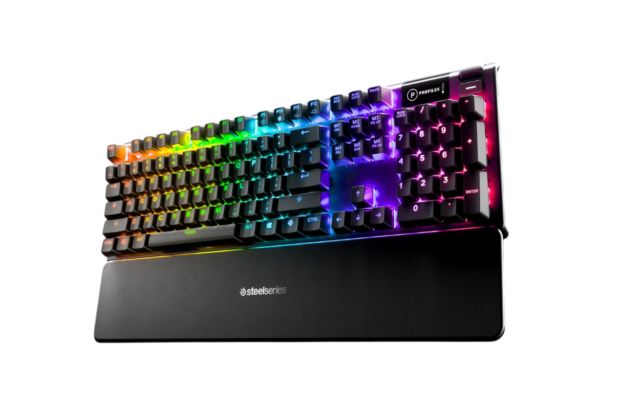 STEELSERIES APEX 5 HYBRID MECHANICAL GAMING KEYBOARD RGB
