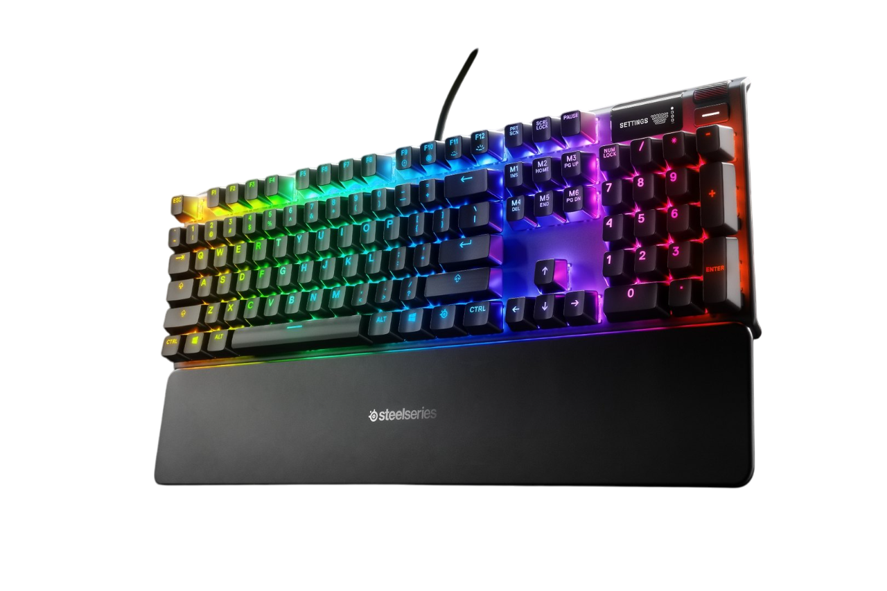 STEELSERIES APEX 7 BLUE GAMING MECHANICAL KEYBOARD