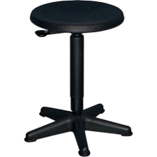 Stool with gaslift and metal starbase