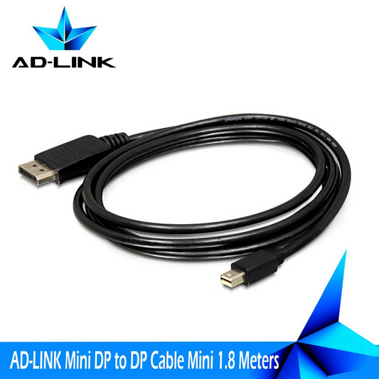 AD-LINK Mini Display Port to Display Port Cable 1.8M