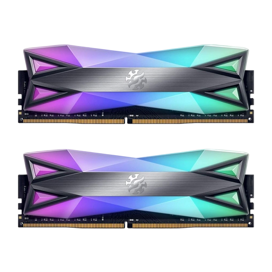 ADATA XPG SPECTRIX D60 32GB(2X16GB) DDR4-3200 RGB - TUNGSTEN GRAY