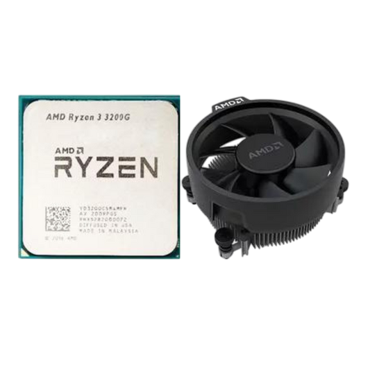 AMD RYZEN 3 3200G 4-Core 4-Thread 3.60-4.0GHZ 4MB (Tray)