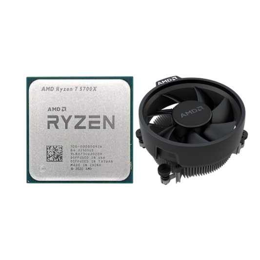 AMD RYZEN 7 5700X 3.4-4.6 GHz 8-Core Socket AM4 (Tray)